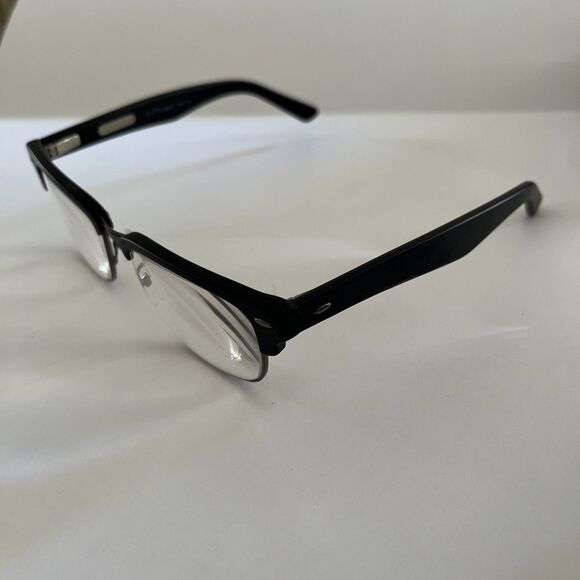 Ernest Hemingway Eyeglasses Browline 4629 Designer Frames Only Black 51-17-140 - Picture 3 of 6